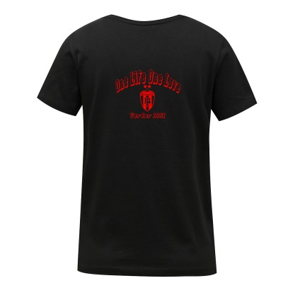 VARDAR T-Shirt One Life One Love - Retro B